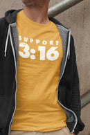 John 3:16 Support Unisex T-Shirt - Encore2woRedXS