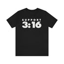 John 3:16 Support Unisex T-Shirt - Encore2woBlackL
