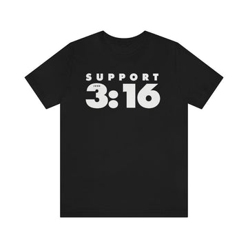 John 3:16 Support Unisex T-Shirt - Encore2woBlackL