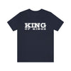 King of Kings Bold Lettered Unisex Tee - Encore2woNavyS