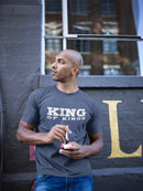 King of Kings Bold Lettered Unisex Tee - Encore2woBlackS