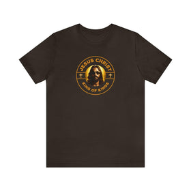 King of Kings T-Shirt | Jesus with Sunglasses | Faith - Inspired Tee - Encore2woBrownS