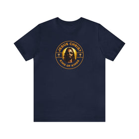 King of Kings T-Shirt | Jesus with Sunglasses | Faith - Inspired Tee - Encore2woNavyS