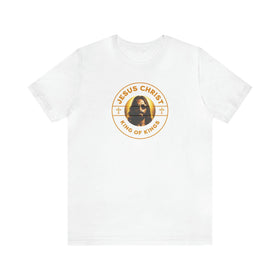 King of Kings T-Shirt with Jesus Sunglasses Design - Encore2woWhiteS
