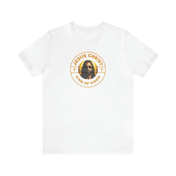 King of Kings T-Shirt with Jesus Sunglasses Design - Encore2woWhiteS