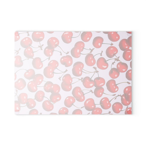 Kitchen Cutting Board with Cherries! - Encore2wo11" x 15"Rectangle
