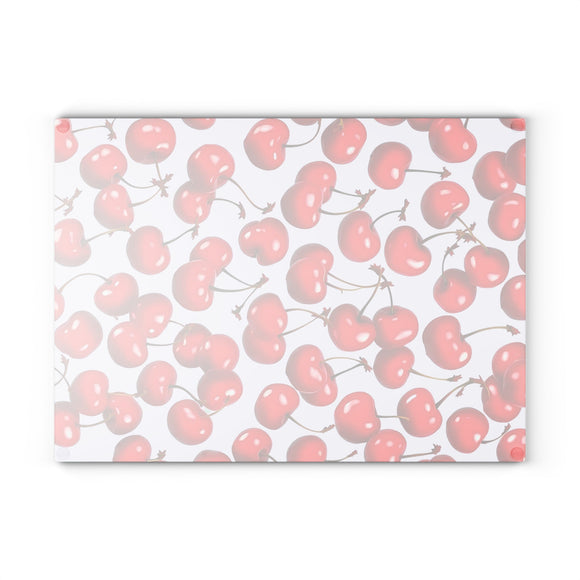 Kitchen Cutting Board with Cherries! - Encore2wo11" x 15"Rectangle