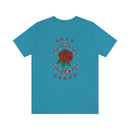 Ladies Love and Peace Short Sleeve Tee - Encore2woAquaS