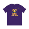 Laugh Every Hour Smiley Face T-Shirt – Spread Joy & Positivity - Encore2woTeam PurpleS