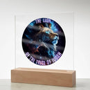 Lion of the Tribe of Judah Acrylic Plaque - Encore2woAcrylic Square with LED Base