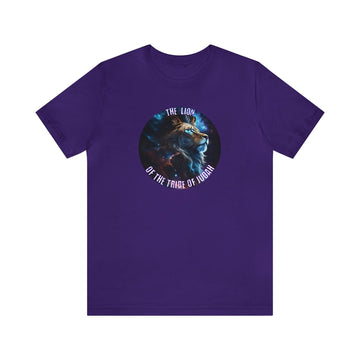 Lion of the Tribe of Judah Christian T-Shirt - Encore2woTeam PurpleS