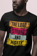 Lord Strong and Mighty Christian Hoodie Psalm 24:8 Faith Streetwear - Encore2woNavyS