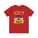 Lord Strong and Mighty Psalm 24:8 Christian Faith Graphic Tee - Encore2woRedS