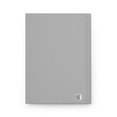 Love and Peace Journal Gray Hardcover Red Rose Design Matte - Encore2woJournal