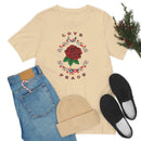 Love and Peace Ladies Short Sleeve Tee - Encore2woSoft CreamS