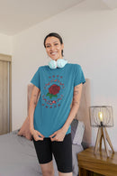 Love and Peace Ladies Short Sleeve Tee - Encore2woWhiteS