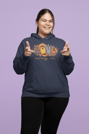 Love Covers All Floral Hoodie Inspirational Faith Sweatshirt - Encore2woNavyS