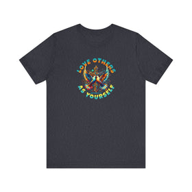 Love Others as Yourself T-Shirt - Matthew 22:39 Design - Encore2woHeather NavyS