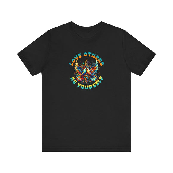 Love Others as Yourself T-Shirt - Matthew 22:39 Design - Encore2woBlackS
