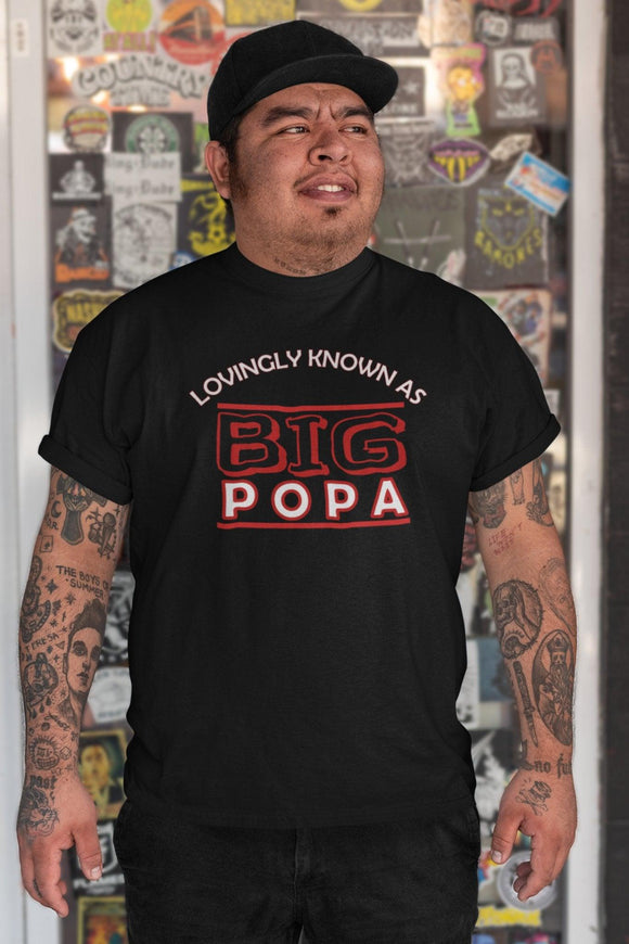 Lovingly Known as Big Popa Men's T-Shirt - Encore2woXS