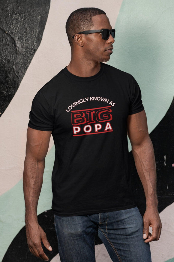 Lovingly Known as Big Popa Men's T-Shirt - Encore2woXS