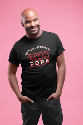 Lovingly Known as Big Popa Men's T-Shirt - Encore2woXS