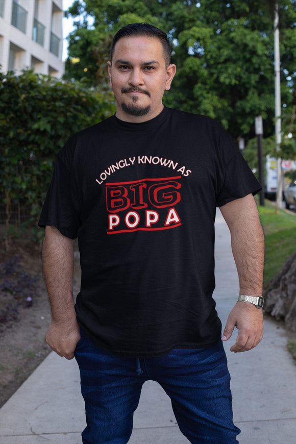 Lovingly Known as Big Popa Men's T-Shirt - Encore2woXS