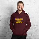 Masculinity Is Not Toxic Gold Unisex Hoodie - Encore2woMaroonS