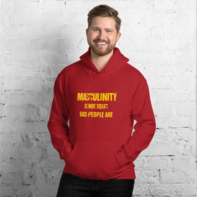 Masculinity Is Not Toxic Gold Unisex Hoodie - Encore2woRedS