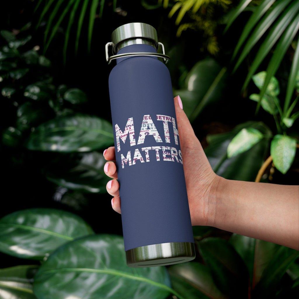 Math Matters 22oz Vacuum Insulated Bottle - Encore2woNavy22oz