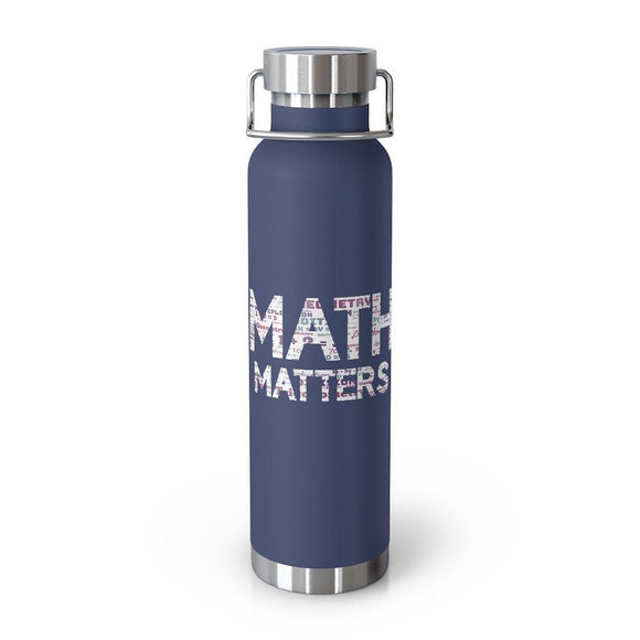 Math Matters 22oz Vacuum Insulated Bottle - Encore2woNavy22oz
