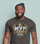MVP Dad 2026 Father’s Day Comfort Colors T-Shirt - Father’s Day Trophy Tee - Encore2woGraphiteS