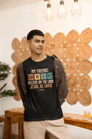 My Friends Christ Acts 16 31 Christian Graphic Tee - Encore2woRedS