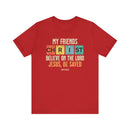 My Friends Christ Acts 16 31 Christian Graphic Tee - Encore2woRedS
