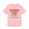 New York Basketball Grit T-Shirt | 2026 Eastern Champs Tee, NY Hoops Fan Orange Blue - Encore2woPinkS