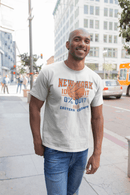 New York Basketball Grit T-Shirt | 2026 Eastern Champs Tee, NY Hoops Fan Orange Blue - Encore2woPinkS