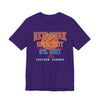 New York Basketball Grit T-Shirt | 2026 Eastern Champs Tee, NY Hoops Fan Orange Blue - Encore2woTeam PurpleS