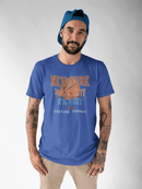 New York Basketball Grit T-Shirt | 2026 Eastern Champs Tee, NY Hoops Fan Orange Blue - Encore2woPinkS
