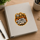 No Tricks, Just Truth Christian Halloween Sticker 3-Pack | John 8:32 - Encore2wo3.5 inches