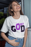 Obey God Christian Graphic T-Shirt - Encore2woRedS