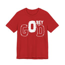 Obey God Christian Graphic T-Shirt - Encore2woRedS