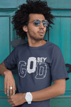 Obey God Christian Graphic T-Shirt - Encore2woNavyS