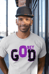 Obey God Christian Graphic T-Shirt - Encore2woWhiteS