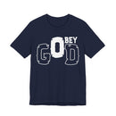 Obey God Christian Graphic T-Shirt - Encore2woRedS