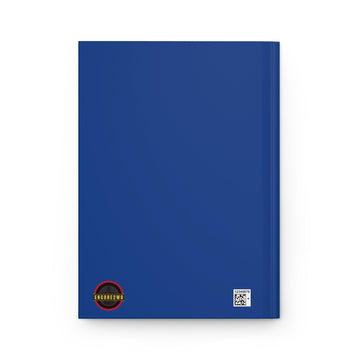 One Nation Under God Blue Hardcover Journal Matte - Encore2woJournal