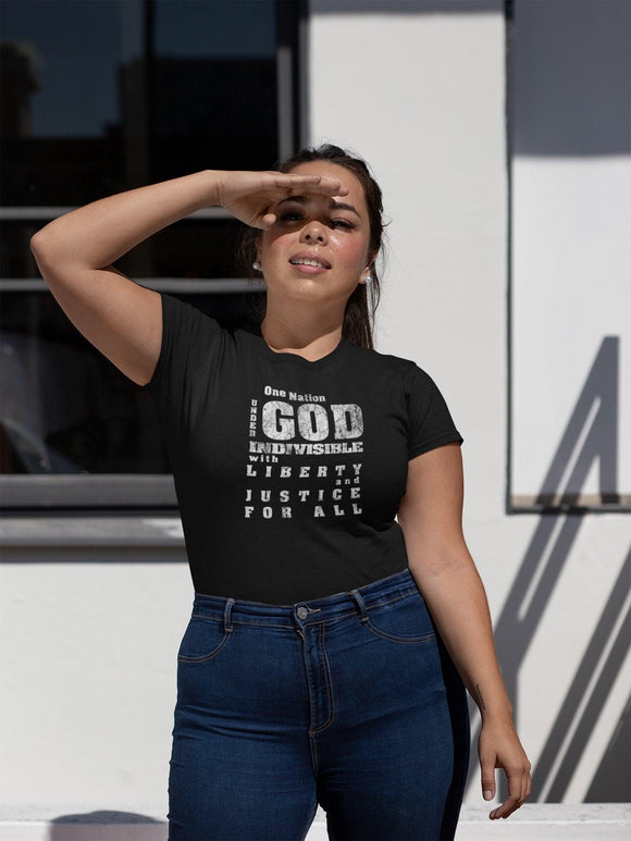 One Nation Under God Pledge of Allegiance Tee - Encore2woNavyXS