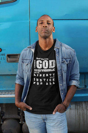 One Nation Under God Pledge of Allegiance Tee - Encore2woNavyXS