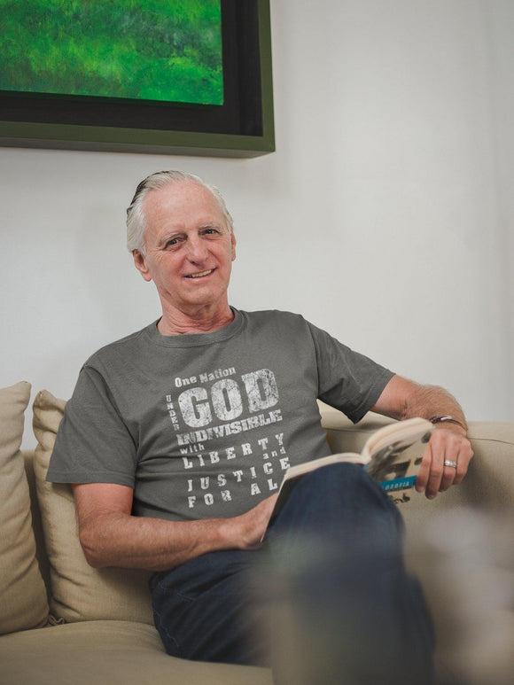 One Nation Under God - Pledge of Allegiance Tee - Encore2woNavyXS