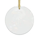 Patriotic Eagle Christmas Acrylic Ornaments - Encore2wo1 pcRoundOne size