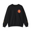 Personalized Couples Name Logo Crewneck Sweatshirt - Encore2woSBlack